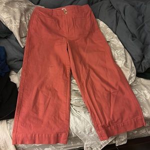 Coral Wide Leg Pants